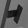душова кабіна Radaway NES Black KDD I 100x100 ліва частина, безпечне скло, factory, чорна (10021100-54-55L)