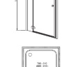 душевые двери Radaway Torrenta DWJ 110, правые, стекло прозрачное  (32040-01-01N)