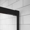 душова стінка Radaway Idea Black S1 120x200 збоку ліва частина (387054-54-01L)