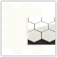 мозаїка Paradyz Uniwersalna prasowana 22x25,5 bianco hexagon