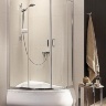 душова кабіна Radaway Dolphi Premium Plus E 1700 100x80 скло матове (30481-01-02N)