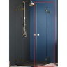 душевая дверь Radaway Essenza Pro PDD 90x200 правая, безопасное стекло, прозрачное, золотая (10095090-09-01R)