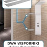 набір для монтажу душових панелей Rea 20 см (REA-P0983)