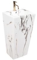 умивальник Rea Daria 38x44 marble (REA-U6678)