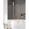 штора для ванны Radaway NES PND II 120 правая, безопасное стекло, прозрачное (10009120-01-01R)