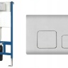 інсталяційна система Rea для унітазу + кнопка F біла (REA-E0018)