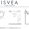 умывальник Isvea Soluzione 52,4x42,2 white (10AR77051SV)