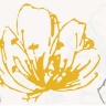 декор Paradyz Midian inserto Kwiat 20x60 giallo