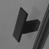 душова стінка Radaway NES Black S1 70x200 безпечне скло, frame, чорна.