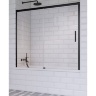 штора для ванны Radaway Idea Black PN DWJ 140x150 правая, безопасное стекло, прозрачное (10003140-54-01R)