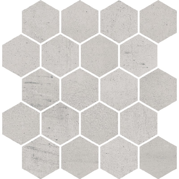 мозаика My Way Paradyz Space 25,8x28 grys hexagon mat.
