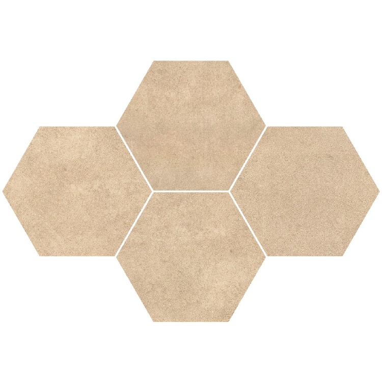 мозаика Stargres Qubus 28,3x40,8 beige heksagon