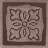 декор Paradyz Tremont naroznik B 9,8x9,8 brown