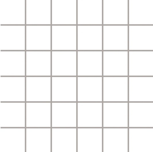 мозаика Paradyz Albir (kostka 4,8 x 4,8) 30x30 bianco