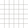 мозаика Paradyz Albir (kostka 4,8 x 4,8) 30x30 bianco