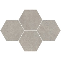 мозаїка Stargres Qubus 28,3x40,8 grey heksagon