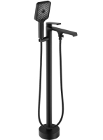 смеситель для ванны Rea Hass отдельностоящий, black mat (REA-B6401)
