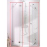 душові стінки Radaway Essenza Pro PTJ 100x200 безпечне скло, прозоре (10100900-01-01)