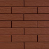 фасадная плитка Cerrad Brown 24,5x6,5 коричневая рустикальная
