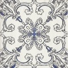 плитка Paradyz Sevilla 19,8x19,8 azul dekor a