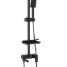 душевая система Rea Jack черная (REA-P7009)