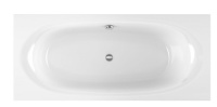 ванна акрилова Radaway Dia 180x80+панель+ніжки+сифон (WA1-05-180x080U+OBRD.180.56WH+r135l)