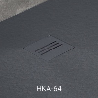 решітка для піддону Radaway Kyntos 13x13 антрацит (HKA-64)
