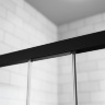 душевая дверь Radaway Idea DWJ 120x200,5 стекло прозрачное, black, левая (387016-54-55L)