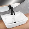 умивальник Rea Altea Cloudy 45,5x36 під мармур, білий (REA-U9242)