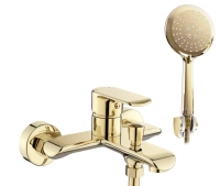 змішувач для ванни Rea Bloom з виливом, gold (REA-B6389)