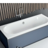 ванна акриловая Radaway Melisa 170х75 отдельностоящая с ножками + сифон (WA1-62-170x075S)