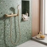змішувач для душу Rea Rivo brushed gold (REA-B9328)