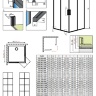душова кабіна Radaway Idea KDD 90x200,5 скло прозоре, black, права (387060-54-55R)