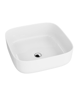 умывальник Lavita Galera Mini 39x39x14 накладной, белый (5900378334323)