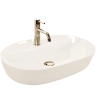 умивальник Rea Aura 61x41 ecru shiny (REA-U4589)