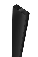 профиль Rea Molier 190 удлинительный для кабин/дверей, черный (REA-K6000)