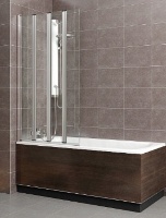 штора для ванной Radaway EOS PNW 107 стекло прозрачное (205501-101)
