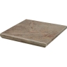 ступень с капиносом Paradyz Mattone 33x33 pietra beige, mat, structura