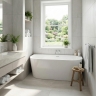 ванна акриловая Rea Capri Slim 150x74,5 пристенная, белая (REA-W0503)
