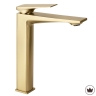 змішувач для умивальника Rea Prime високий, brushed gold (REA-B6733)