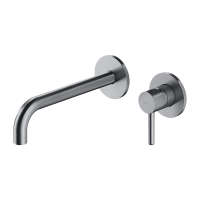 зовнішня частина змішувача для умивальника Omnires Y прихованого монтажу brushed nickel (Y1215HLRONI)