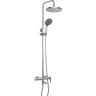 душевая система с изливом Rea Arcos brushed nickel (REA-P8926)