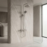 душевая система с изливом Rea Arcos brushed nickel (REA-P8926)