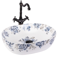 умивальник Rea Veronica 48,5x35 накладний white матовий (REA-U3900)