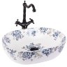 умывальник Rea Veronica 48,5x35 накладной white матовый (REA-U3900)