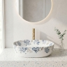 умывальник Rea Veronica 48,5x35 накладной white матовый (REA-U3900)
