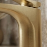 смеситель для умывальника Rea Vision Premium high brushed gold (REA-B6731)