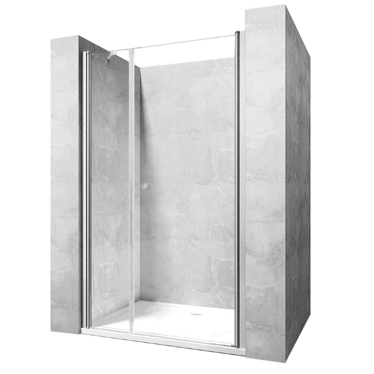 душевая дверь Rea Multi Space N 100x190 безопасное стекло, прозрачное (REA-K9650)