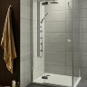 душевая кабина Radaway Almatea KDJ 100x75, левая, стекло графитовое (32145-01-05NL)