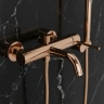 змішувач для ванни Rea Lungo Diamond з виливом, copper (REA-B0980)